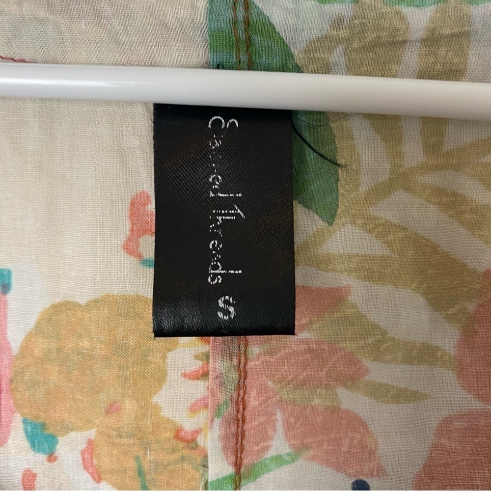 Sacred Threads Boho Patchwork Tiered Top - image 8